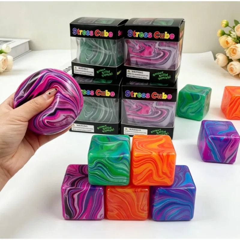 Premium Sensory Stress Cube